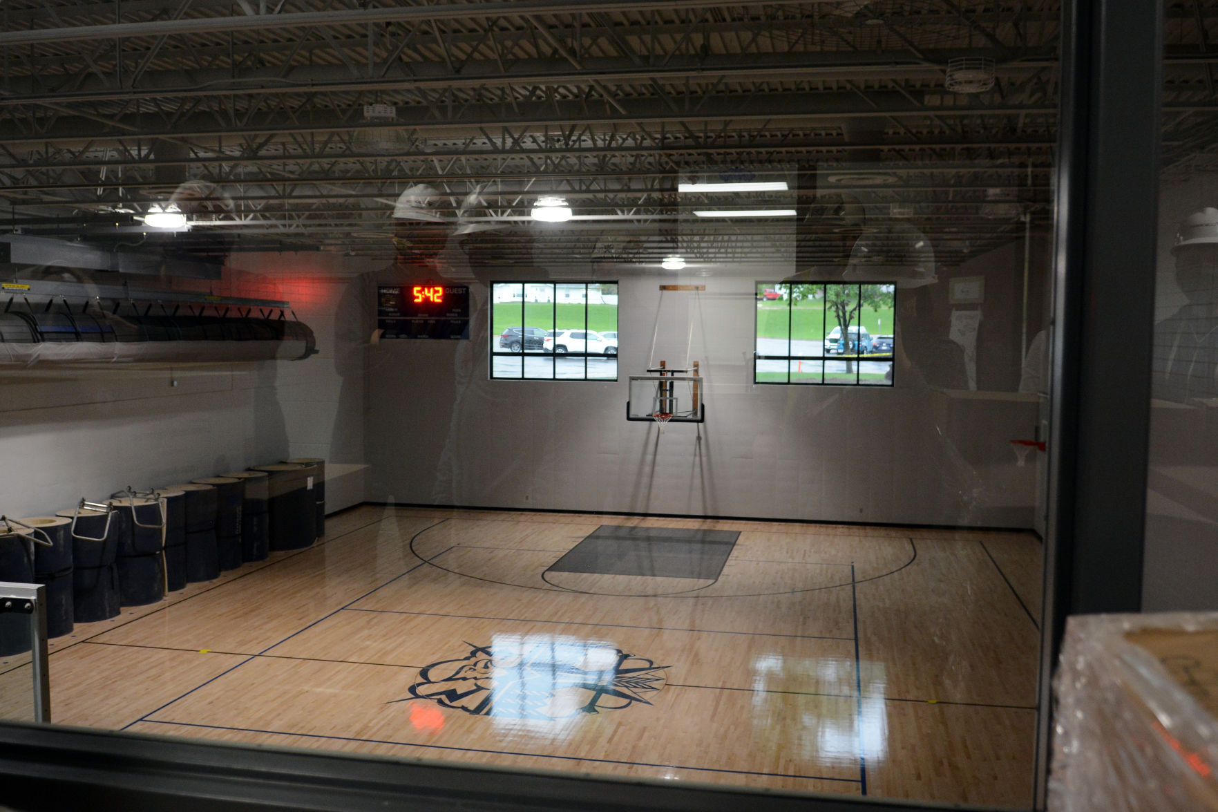 Baraboo school construction tour May 3, 2021